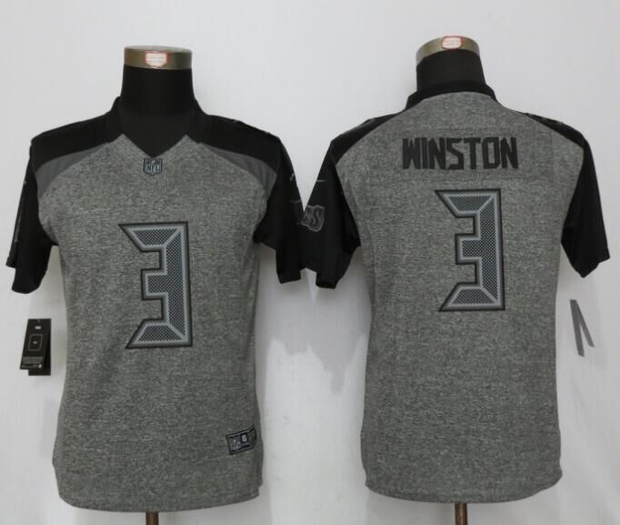 women Gray Limited Jersey-004